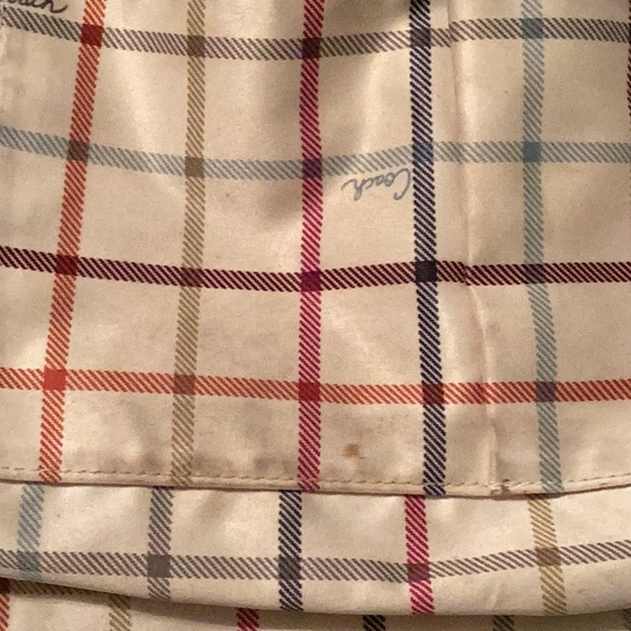 Vintage Coach, Bleecker, Tattersall Duffel Saddle bucket bag, 11422 - Picture 13 of 14